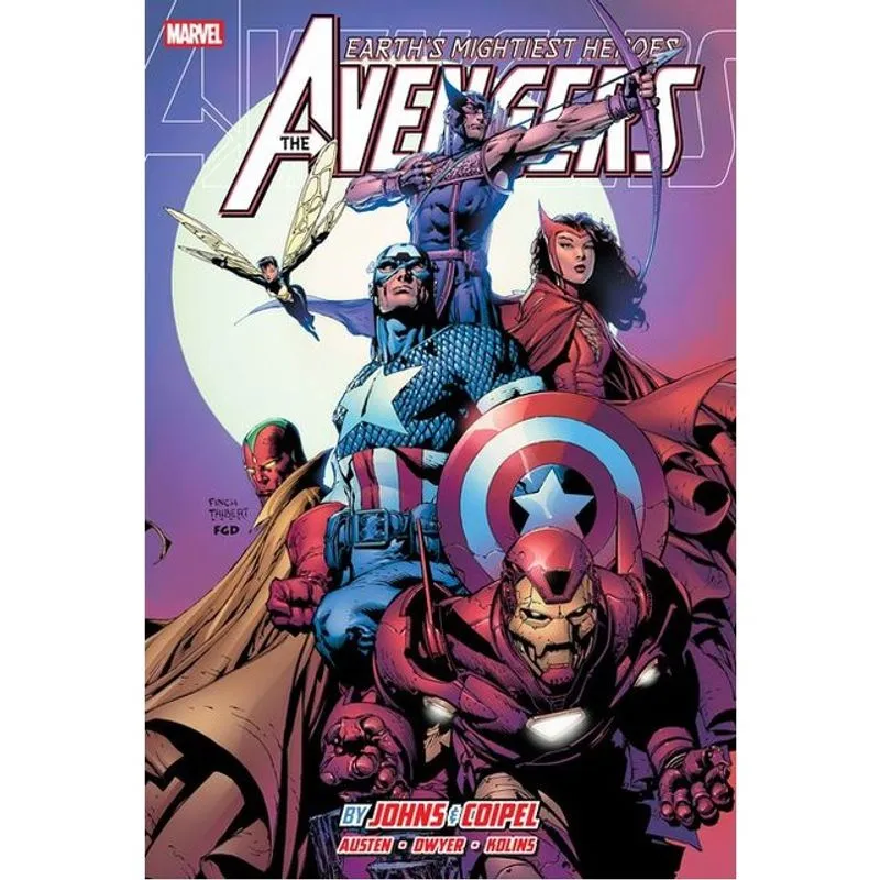 AVENGERS BY JOHNS & COIPEL - OMNIBUS - DAVID FINCH COVER