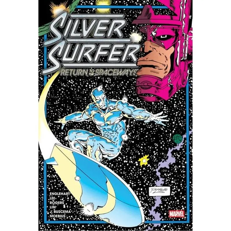 SILVER SURFER - RETURN TO THE SPACEWAYS - OMNIBUS - RON LIM COVER
