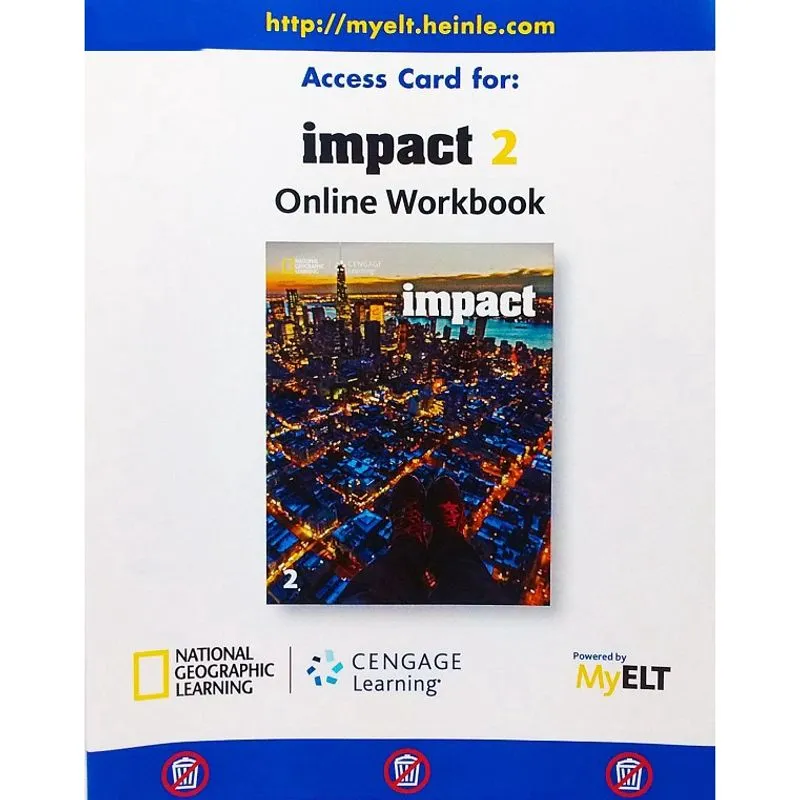 Livro - Impact - AME - 2: Online Workbook, Printed Access Code