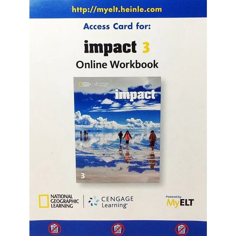 Livro - Impact - AME - 3: Online Workbook, Printed Access Code