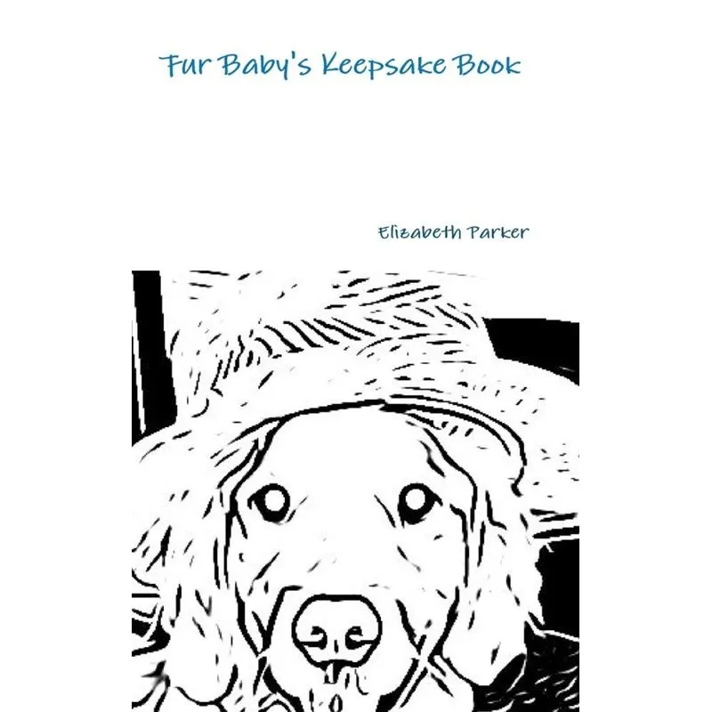 Fur Babys Keepsake Book B&W