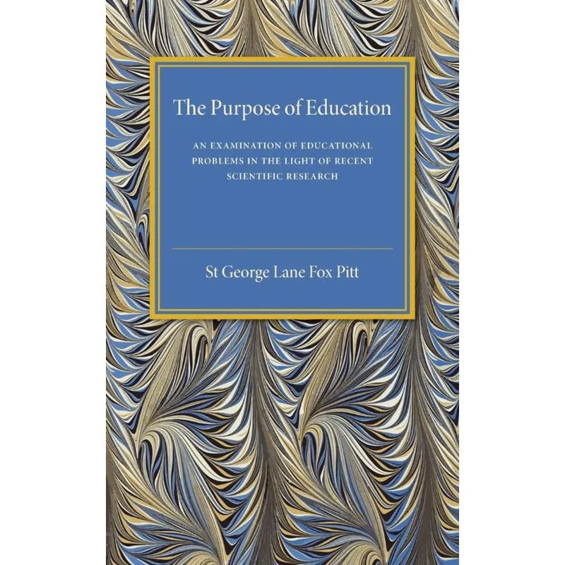 The Purpose of Education