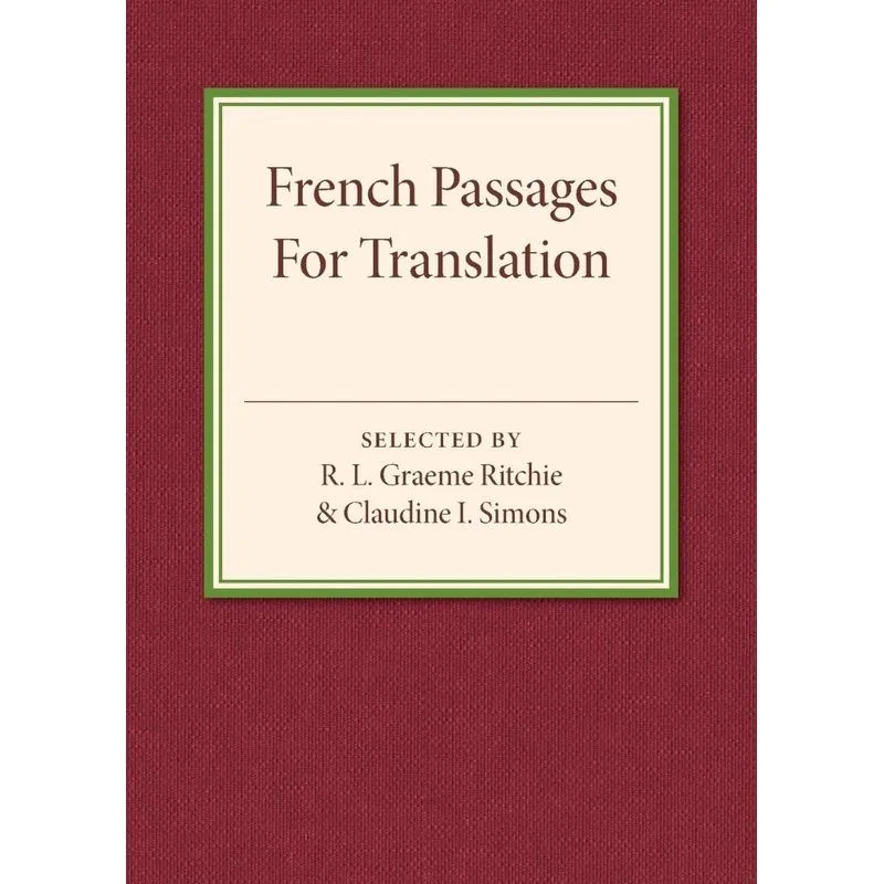 French Passages for Translation