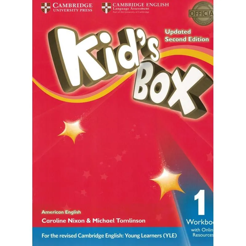 KIDS BOX AMERICAN ENGLISH 1 WB WITH ONLINE RESOURCES - UPDATED 2ND ED