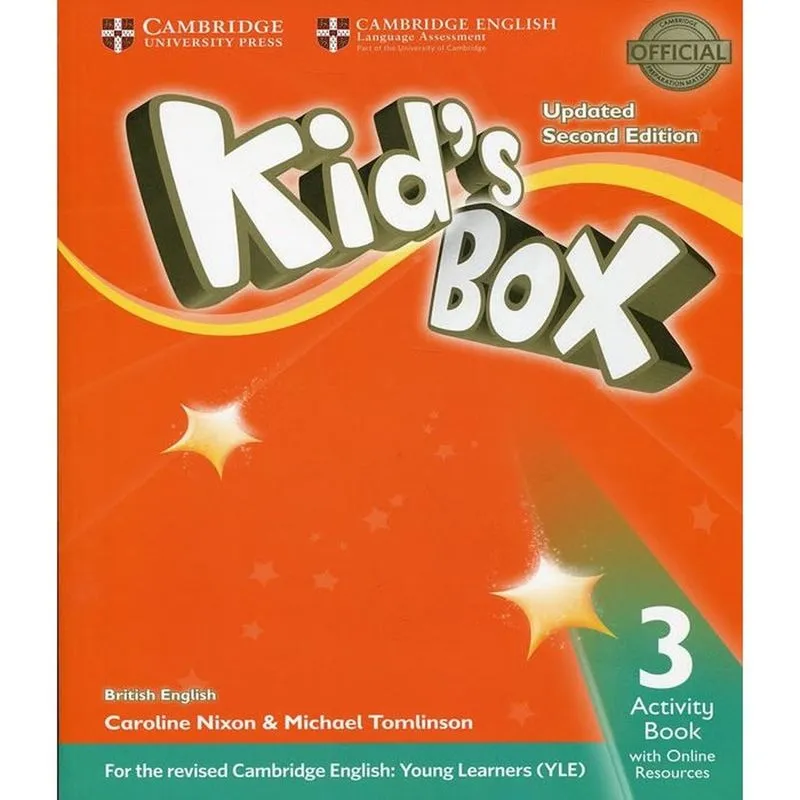 Kids Box 3 - Activity Book With Online Resources Updated - 02ed - 1ª Ed.