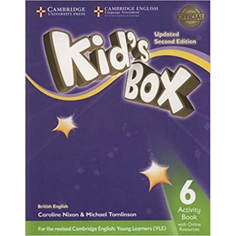 KIDS BOX 6 AB WITH ONLINE RESOURCES - BRITISH - UPDATED 2ND ED