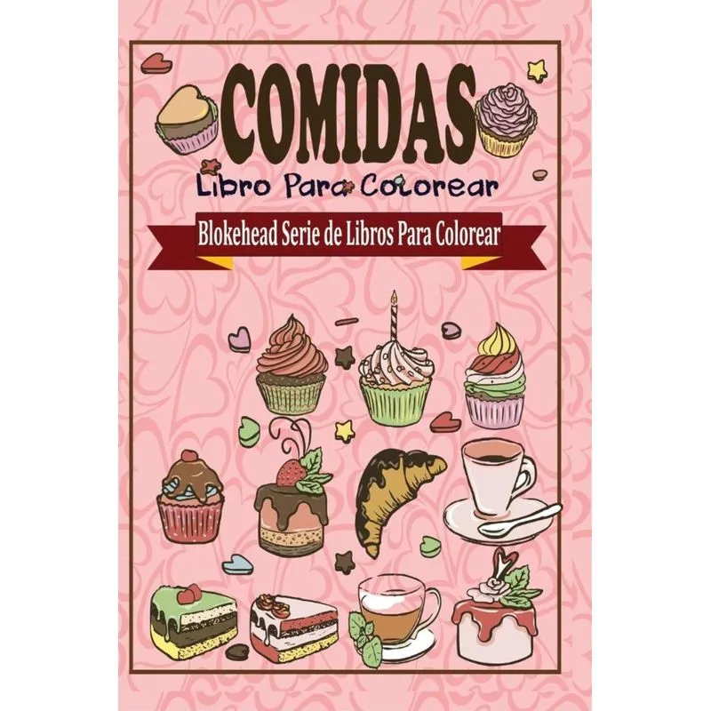 Comidas Libro Para Colorear