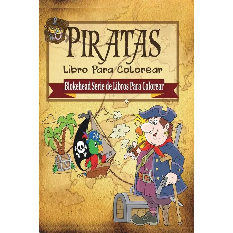 Piratas Libro Para Colorear