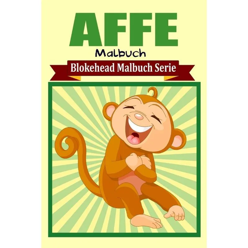 Affe Malbuch