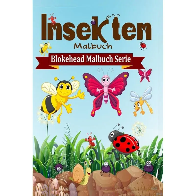 Insekten Malbuch