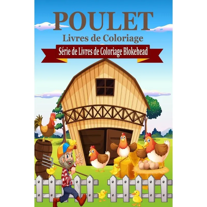 Poulet Livres de Coloriage
