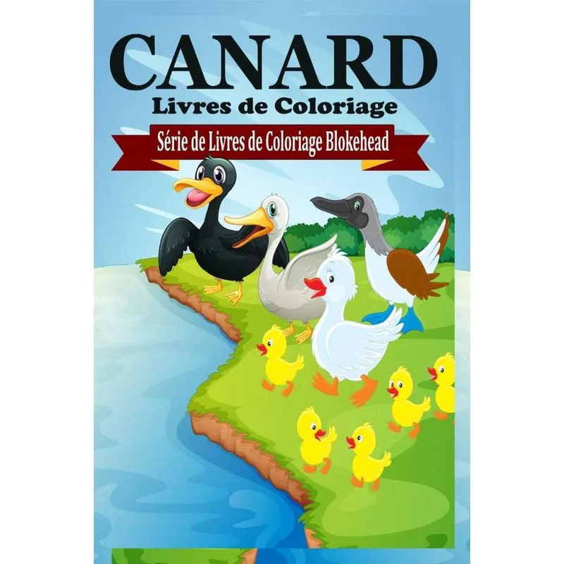 Canard Livres de Coloriage