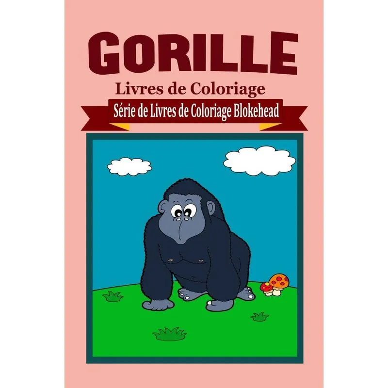 Gorille Livres de Coloriage