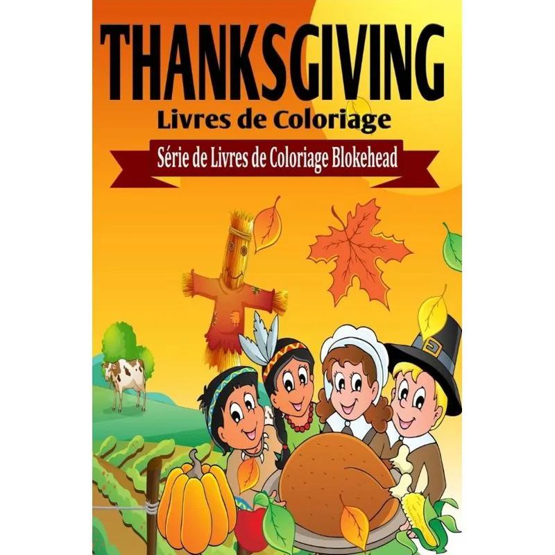 Thanksgiving Livres de Coloriage