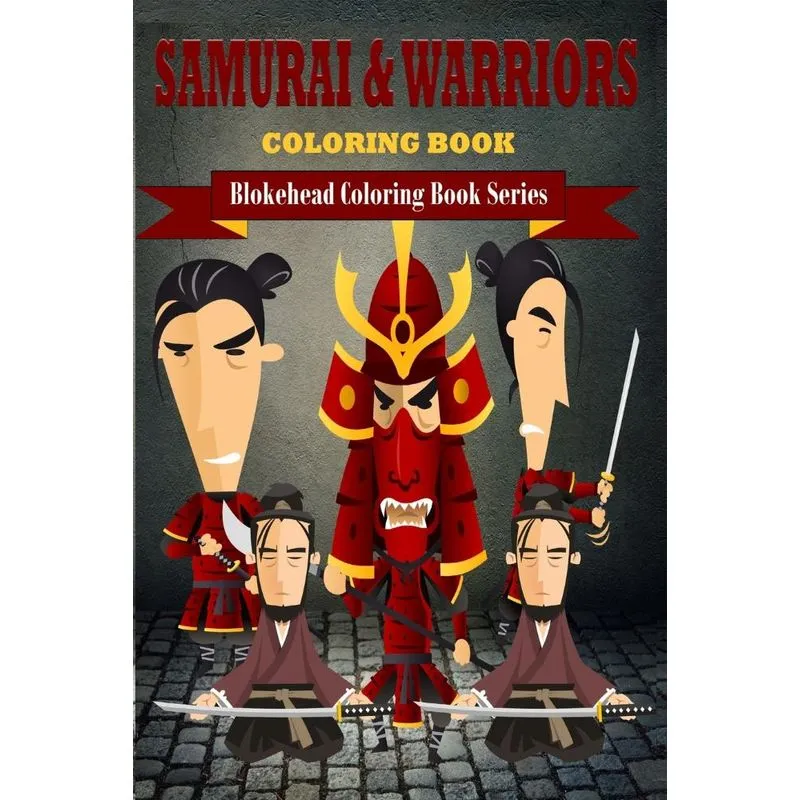 Samurai & Warriors Coloring Book