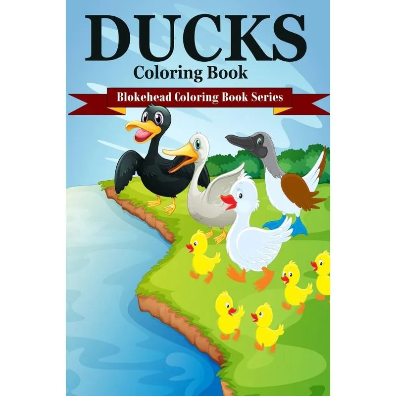 Ducks Coloring Book