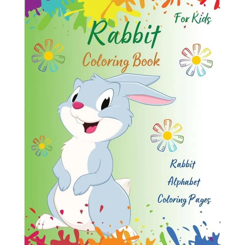 Rabbit Coloring Book For Kids