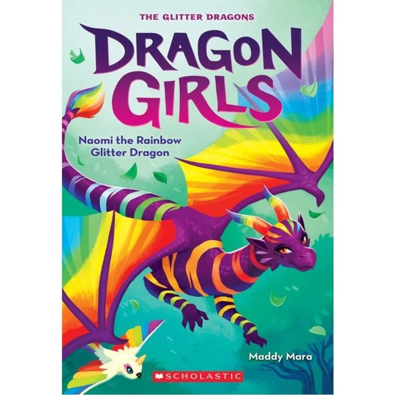 DRAGON GIRLS - NAOMI THE RAINBOW GLITTER DRAGON - VOL. 3