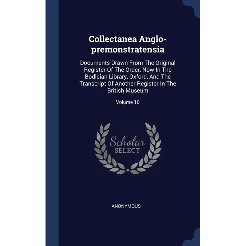 Collectanea Anglo-premonstratensia