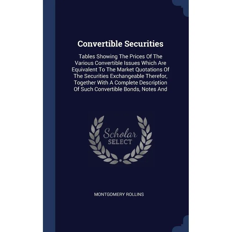 Convertible Securities