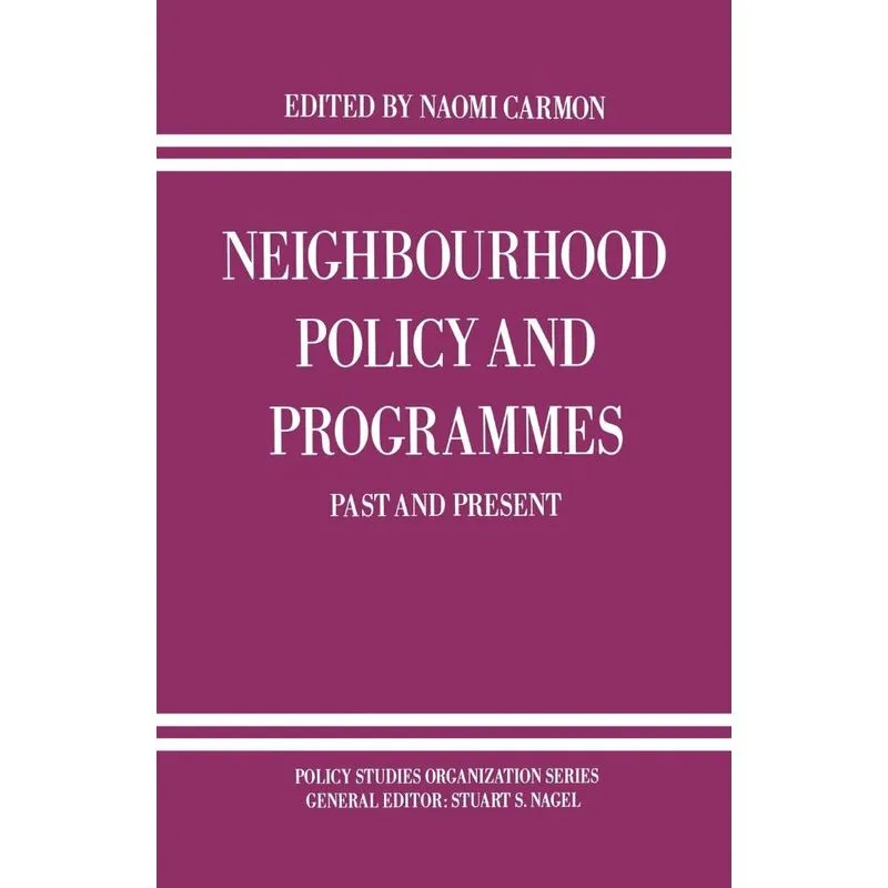 Neighbourhood Policy and Programmes