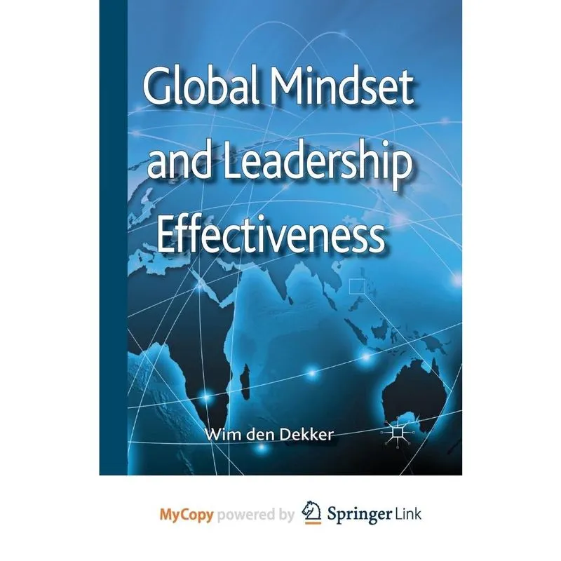 Livro Global Mindset and Leadership Effectiveness