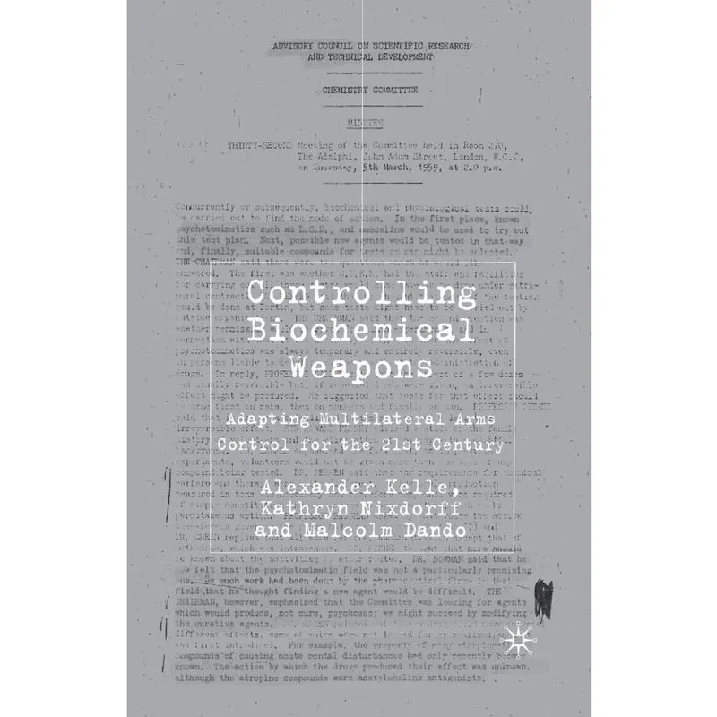 Controlling Biochemical Weapons