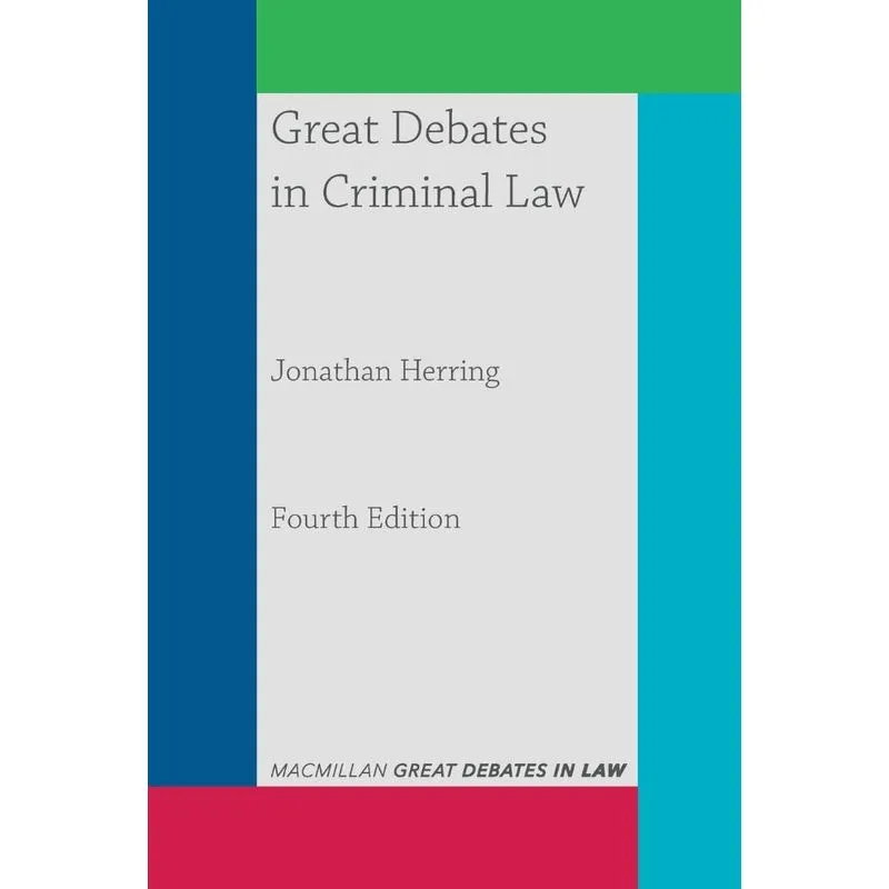 Great Debates in Criminal Law