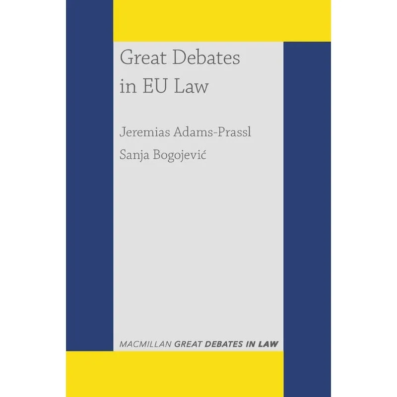 Great Debates in EU Law