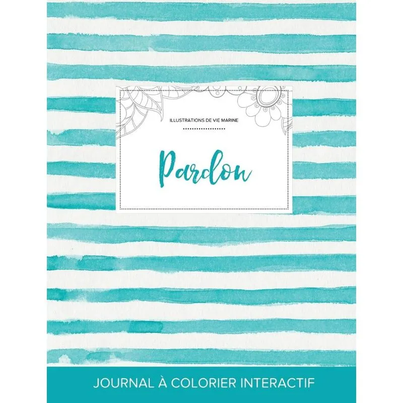 Journal de coloration adulte