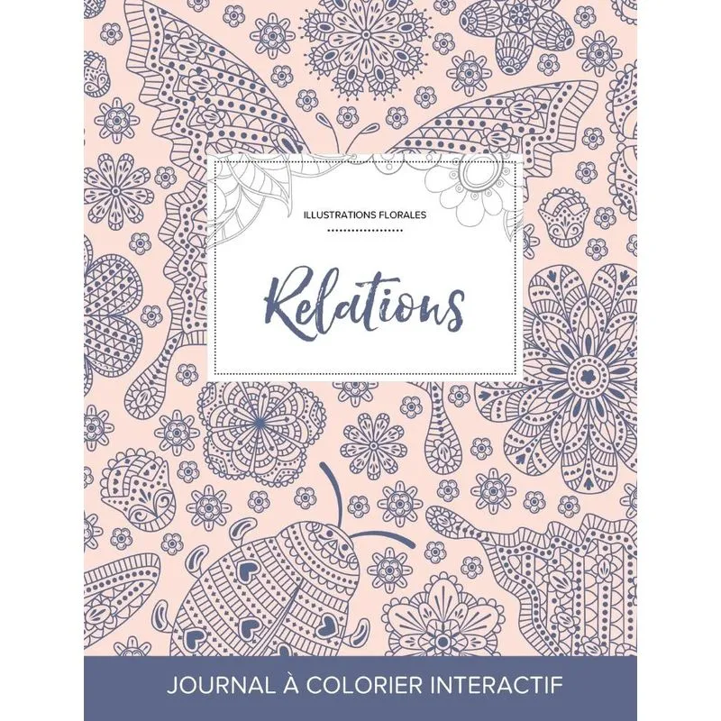 Journal de coloration adulte