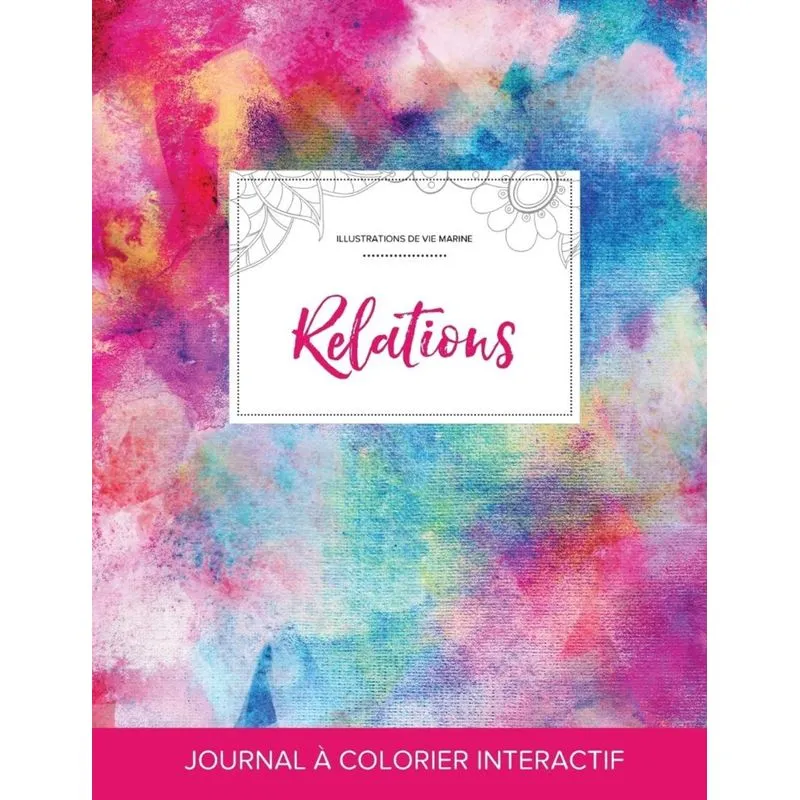 Journal de coloration adulte