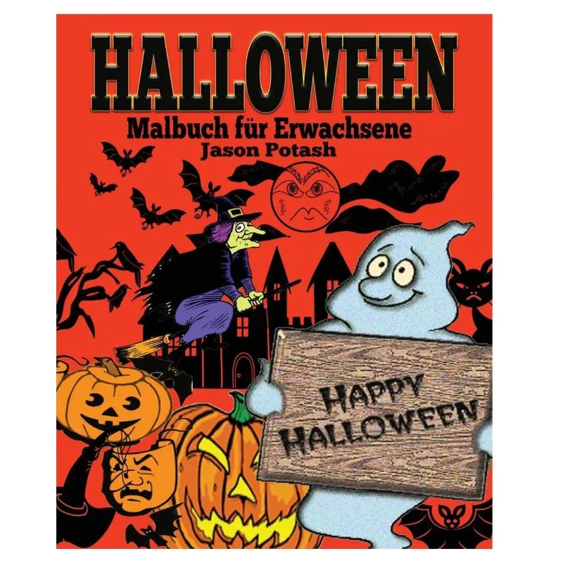 Halloween Malbuch fur Erwachsene