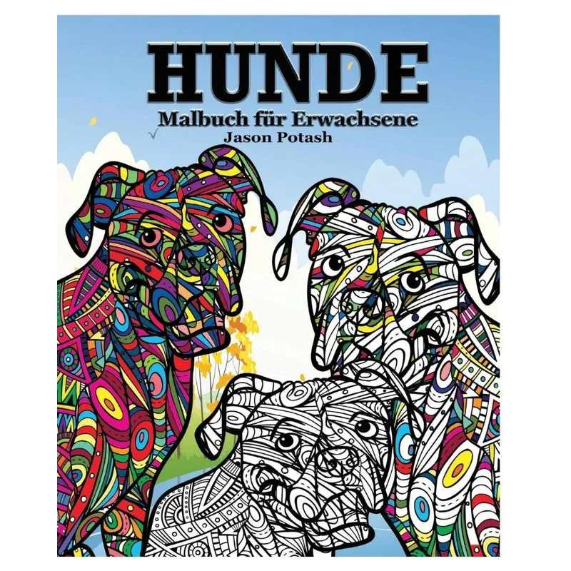 Hunde Malbuch fur Erwachsene