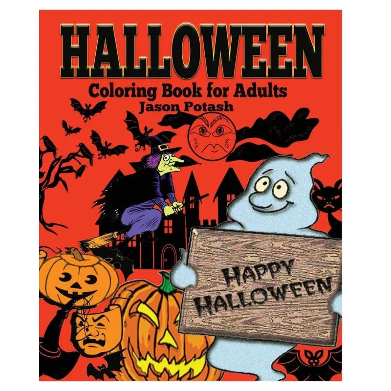 Halloween Coloring Book for Adults