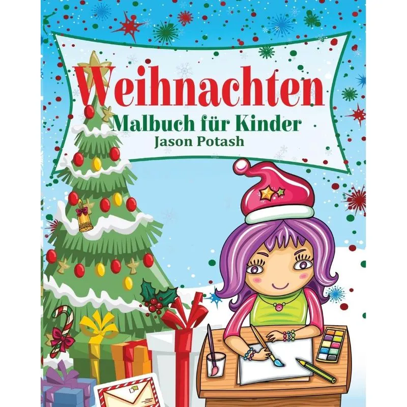 Weihnachten Malbuch für Kinder