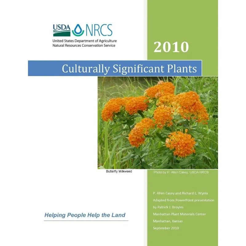 Culturally Significant Plants