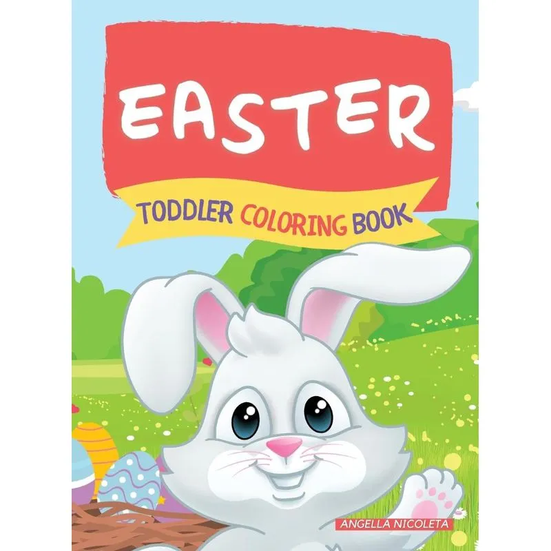 Easter Toddler Coloring Book