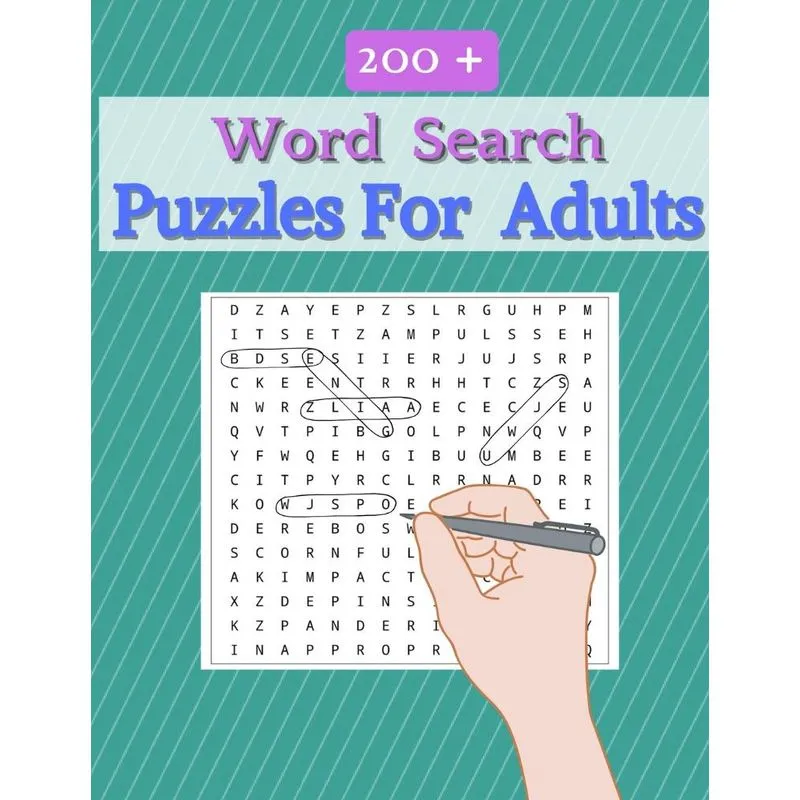 Word Search Puzzles for Adults