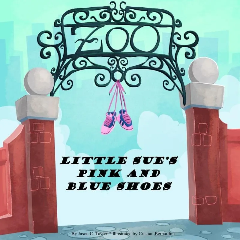 Little Sues Pink and Blue Shoes