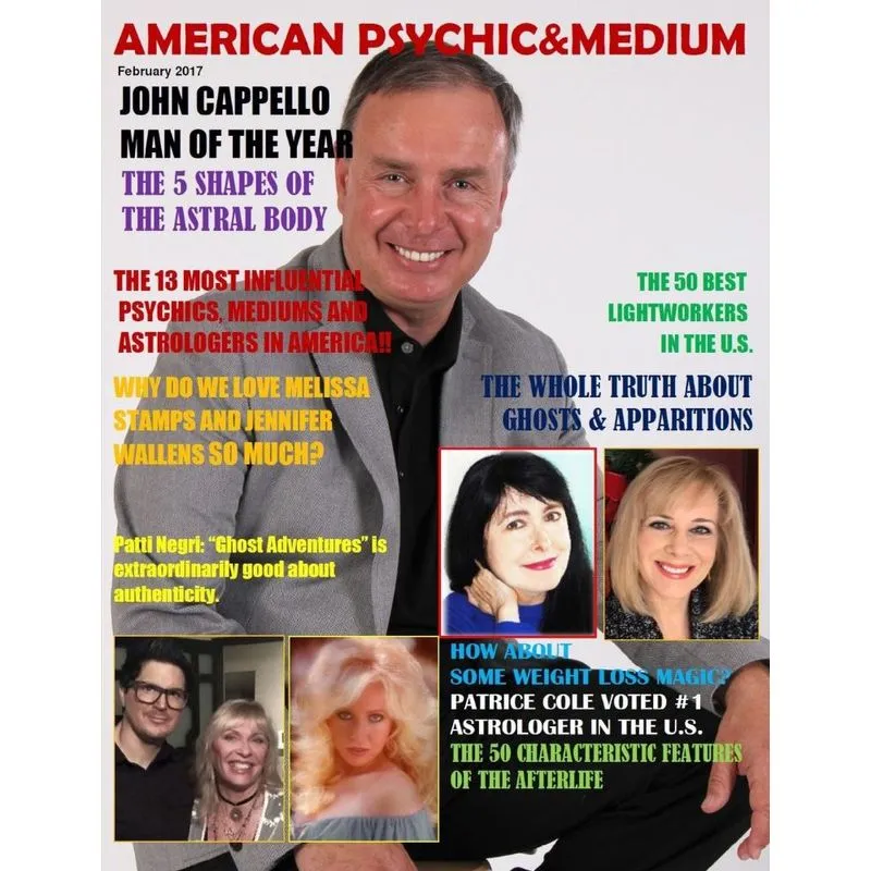 AMERICAN PSYCHIC & MEDIUM MAGAZINE, February 2017