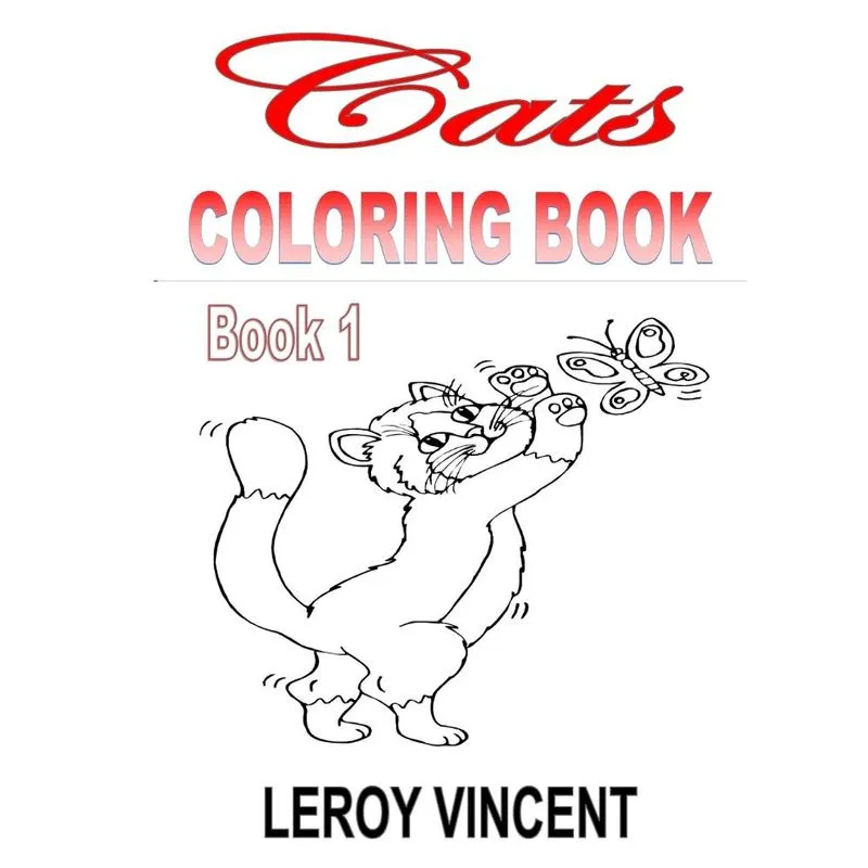 Cats Coloring Book