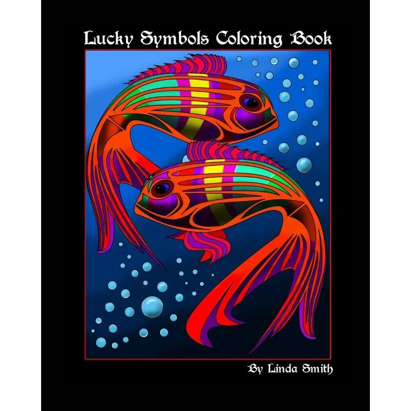 Lucky Symbols Coloring Book