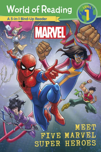 World of Reading: Meet Five Marvel Super Heroes STANDARD