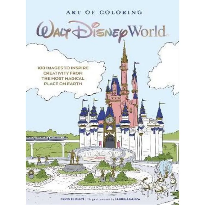 ART OF COLORING - WALT DISNEY WORLD