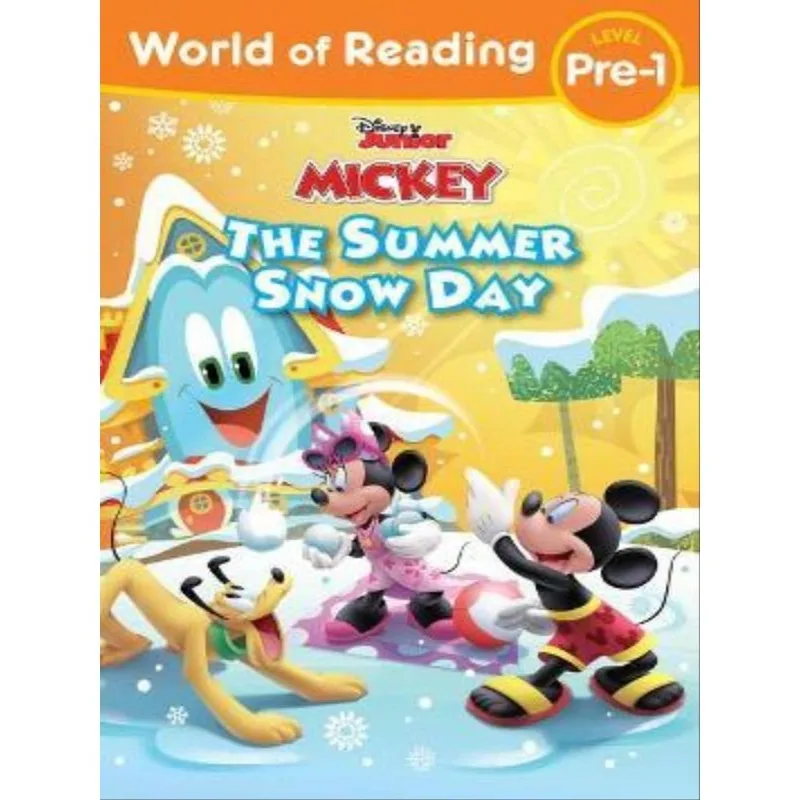 WORLD OF READING MICKEY MOUSE FUNHOUSE - THE SUMMER SNOW DAY