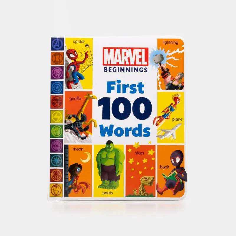 Marvel Beginnings First 100 Words