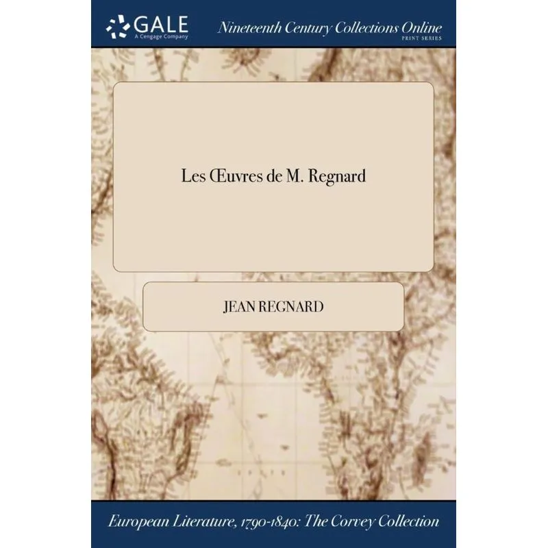 Les ¿uvres de M. Regnard