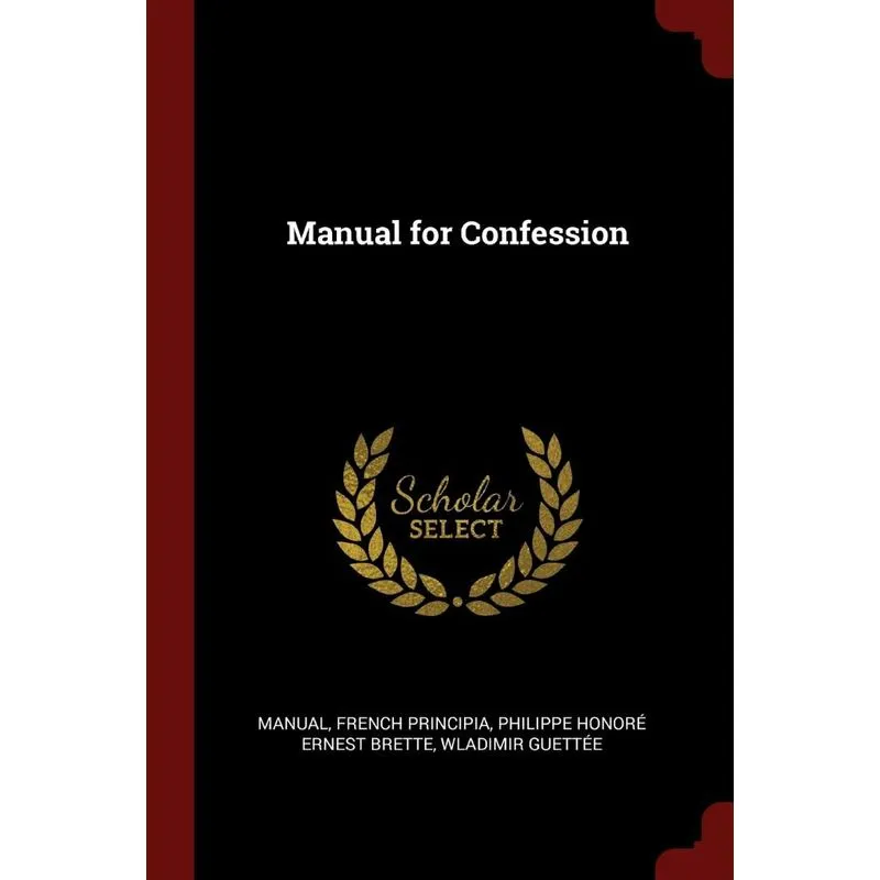 Manual for Confession