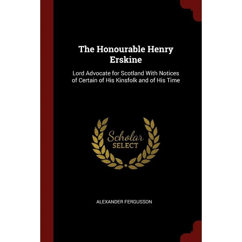 The Honourable Henry Erskine